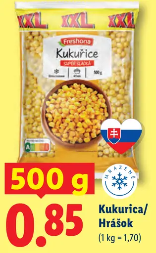 Freshona Kukurica/Hrášok