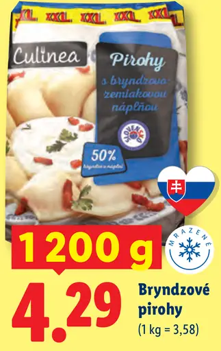 Culinea Bryndzové pirohy