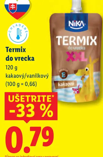 Nika termix do vrecka