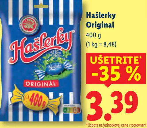 HAŠLERKY ORIGINAL