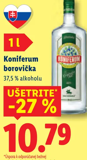 Koniferum borovička