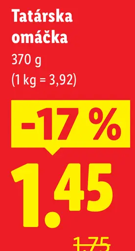 Tatrakon Tatárska omáčka