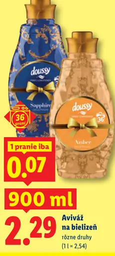Doussy aviváž na bielizeň