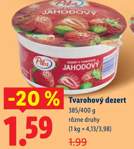 Pilos Tvarohový dezert