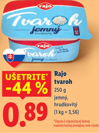 Rajo Tvaroh jemný