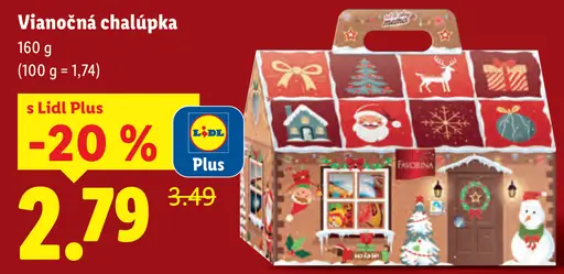 Favorina Vianočná chalúpka