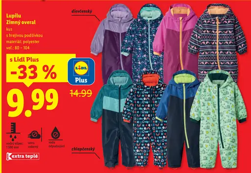 Lupilu Zimný overal