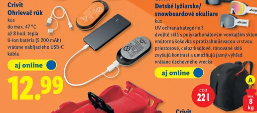 Crivit Ohrievač rúk