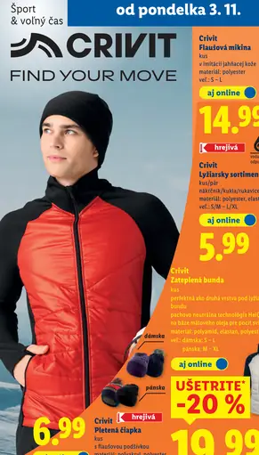 Crivit Zateplená bunda