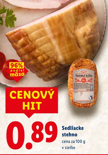 Sedliacke stehno v sietke