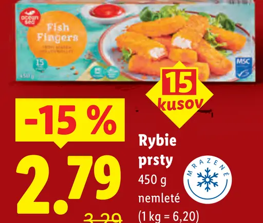 Nákupné rybie prsty