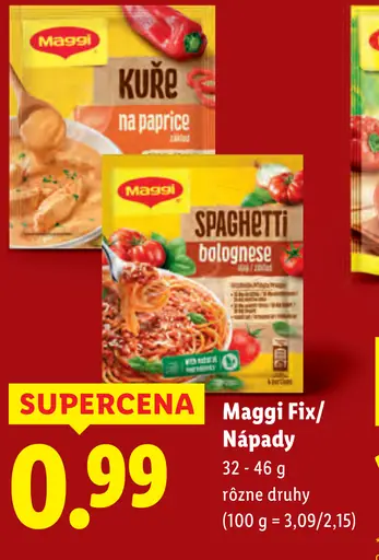 Maggi Fix/Nápady