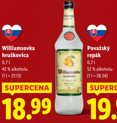 Karpatská Willamsovka hruškovica