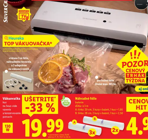 Silvercrest Vákuovačka