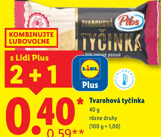 Pilos Tvarohová tyčinka