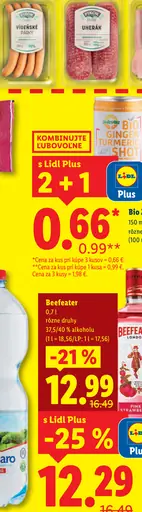 Beefeater London Dry gin s tonikom
