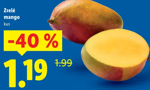 Zrelé mango