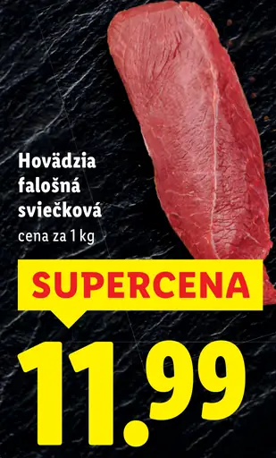 Hovädzia falošná sviečková