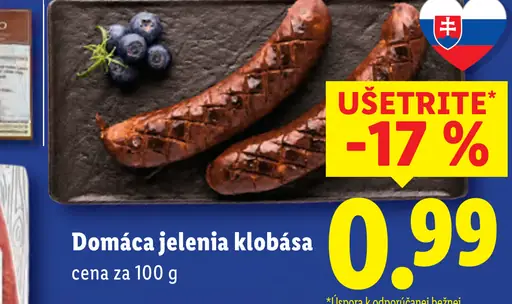 Domáca jelenia klobása