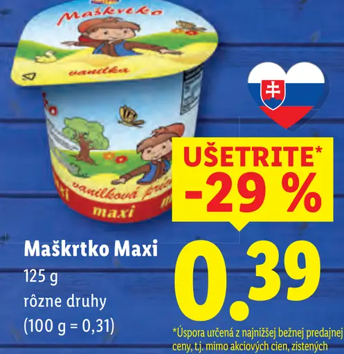 Maškrťko maxi