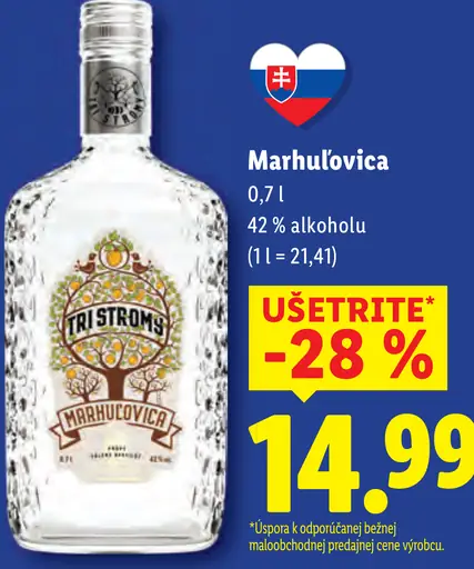 Tri Stromy Marhuľovica