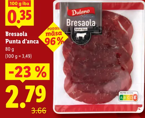 Dulano Bresaola Punta d’anca