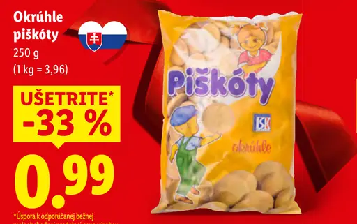 Okrúhle piškóty