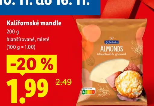 Alesto almonds blanched ground