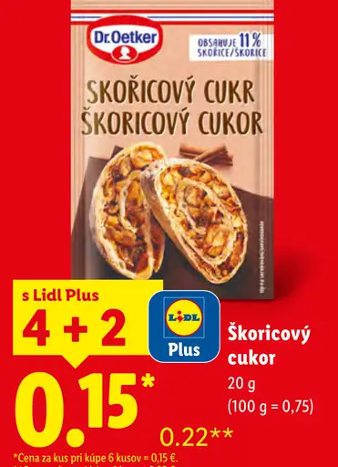 Dr. Oetker Škoricový cukor
