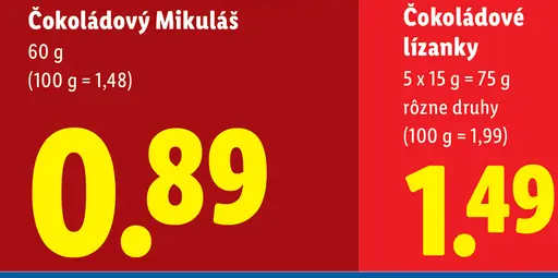 Čokoládový Mikuláš