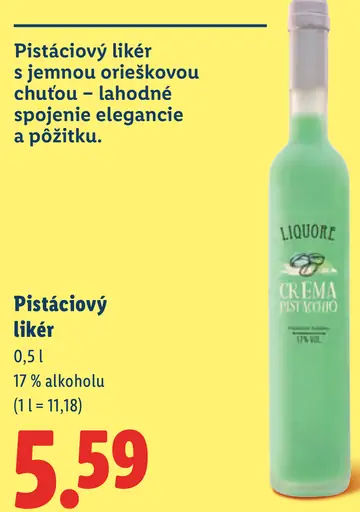 Pistácie Liqueur