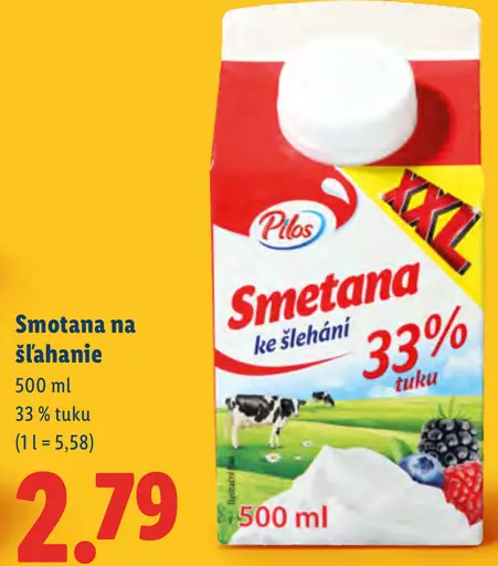 Pilos Smotana na šľahanie