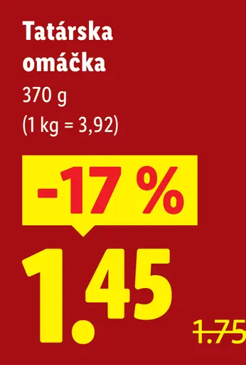 Kania Tatárska omáčka/Majonéza