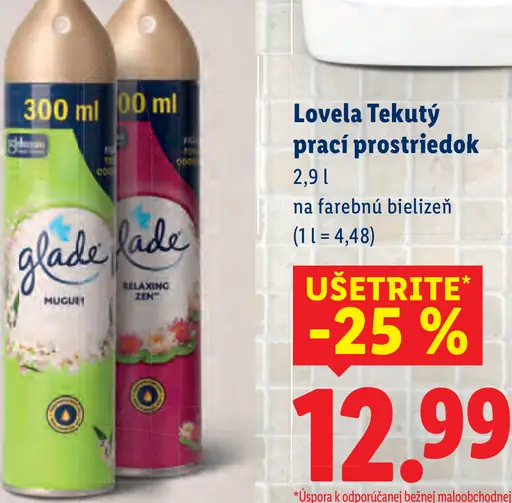 Lovela tekutý prací prostriedok