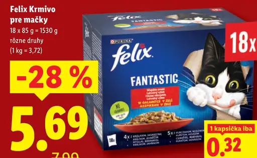 Felix Krmivo pre mačky