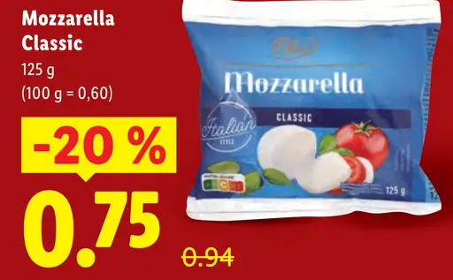 Mozzarella classic
