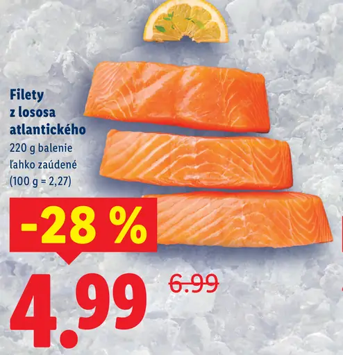 Filety z lososa atlantického