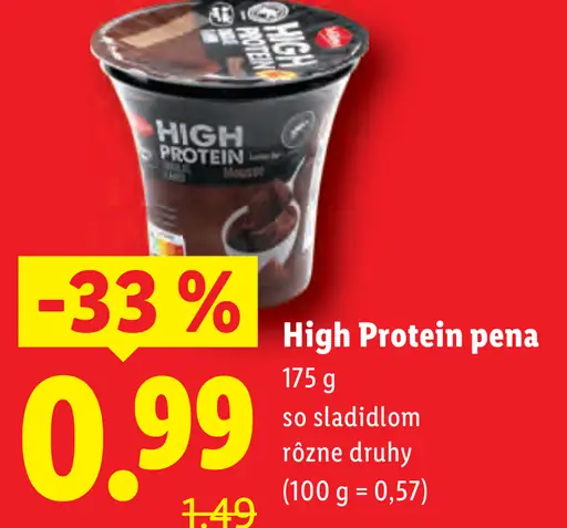 High Protein pena