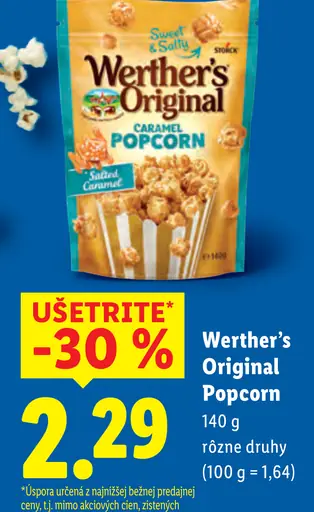 Werther's Original Popcorn