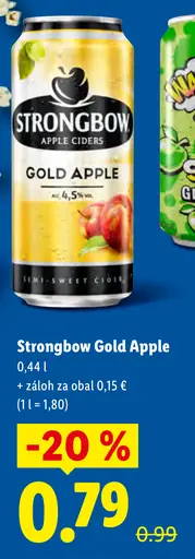 Strongbow Gold Apple plechovka