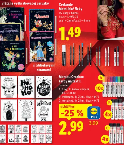 Crelando Metalické fixky