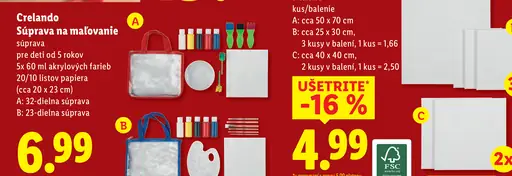 Crelando Súprava na maľovanie