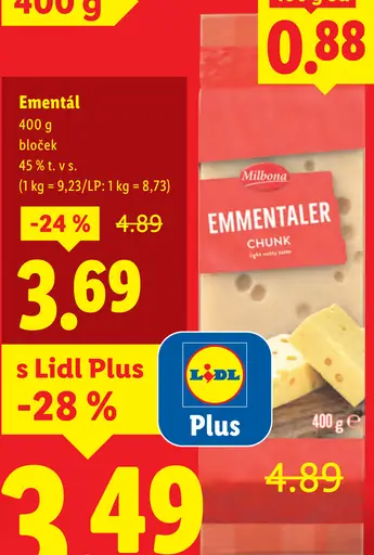 Milbona Emmentaler