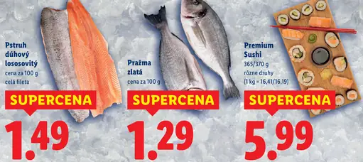 Pstruh dúhový pitvaný