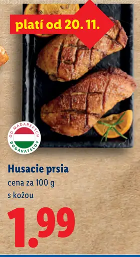 Husacie stehná