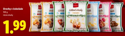 Favorina Orechy v čokoláde