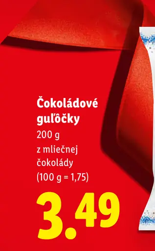 Favorina Čokoládové guľôčky