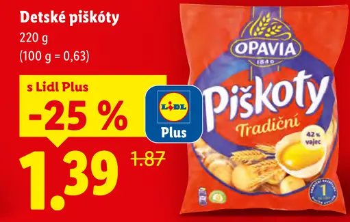 Belbake Detské piškóty