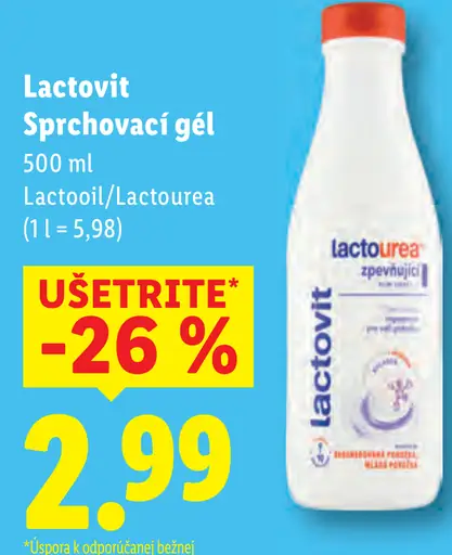 Lactovit Sprchovací gél