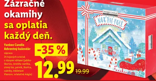 Yankee Candle Adventný kalendár